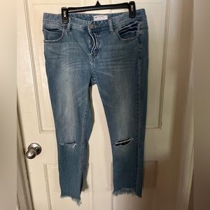 Free People women’s cropped jeans size 31